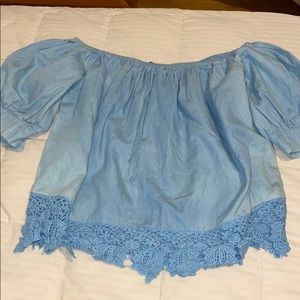 Off the shoulder top